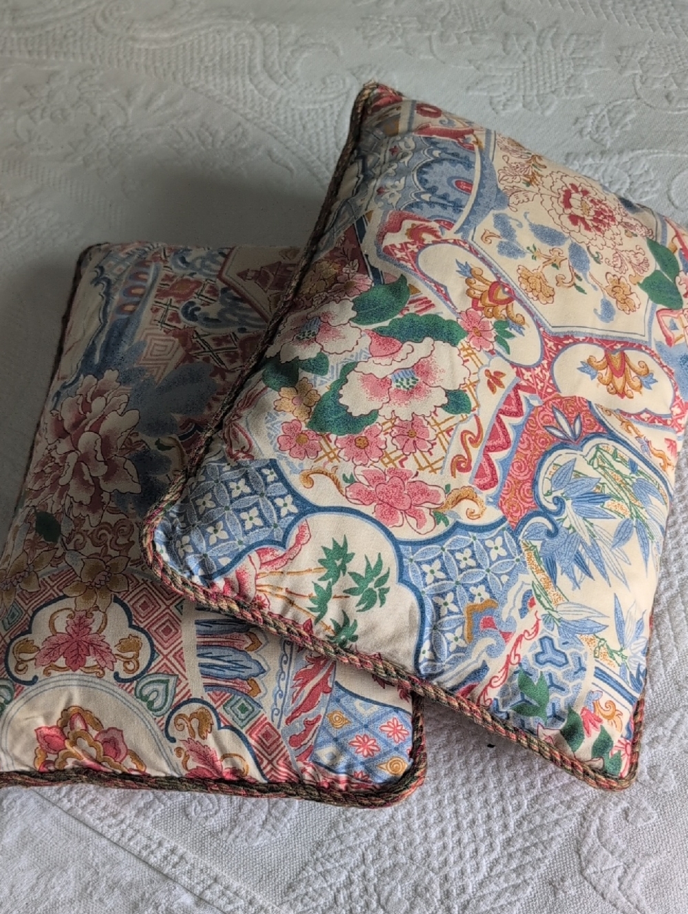 Decorative Floral Throw Pillows